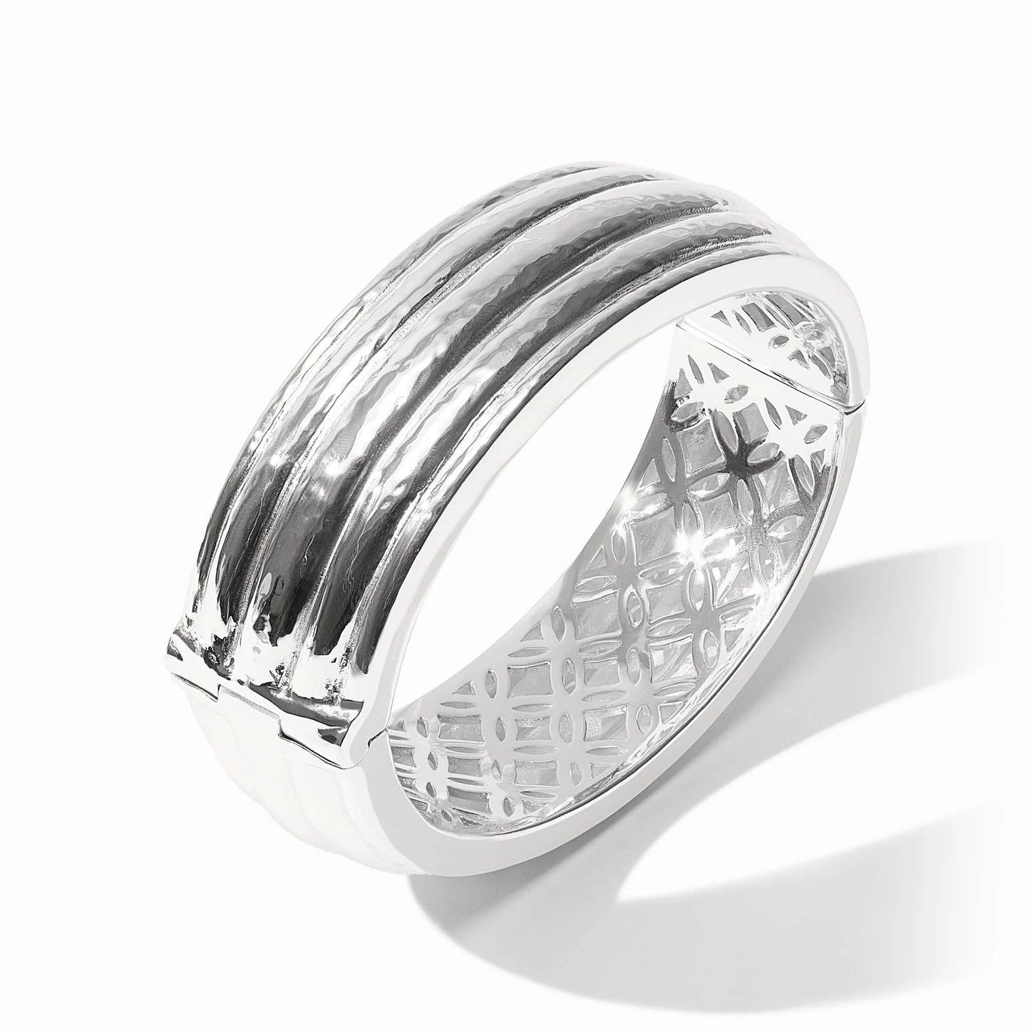 JV Havana Statement Hinge Bangle SILVER - OS
