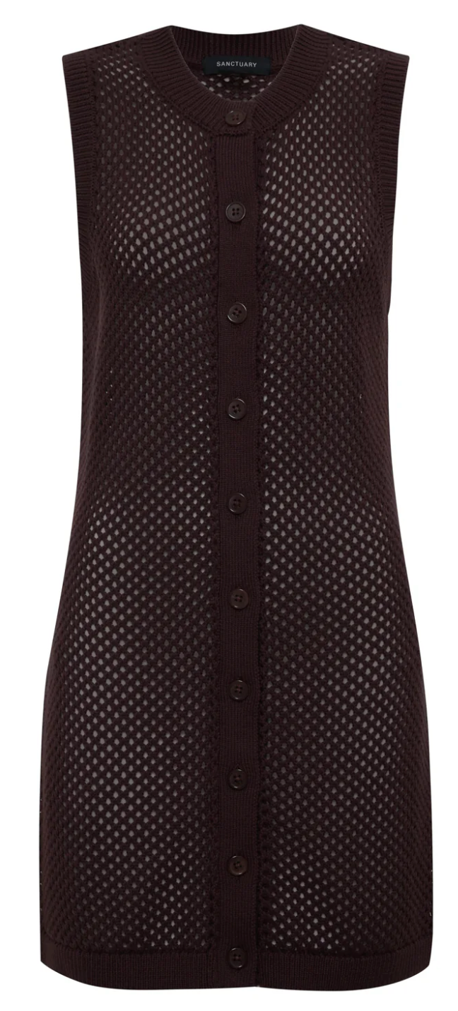 Sanctuary Long Openwork Vest - MESA