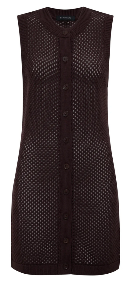 Sanctuary Long Openwork Vest - MESA