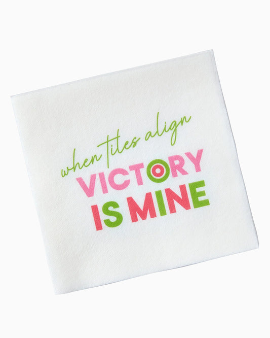 OMM Victory Napkins WHITE