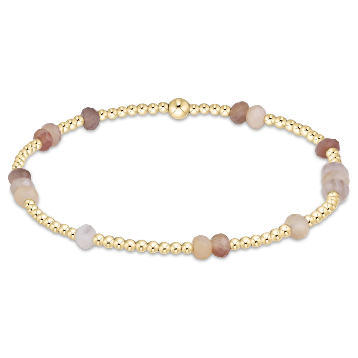 enewton Hope Unwritten Gemstone 4mm Bracelet - BOTSWANA AGATE