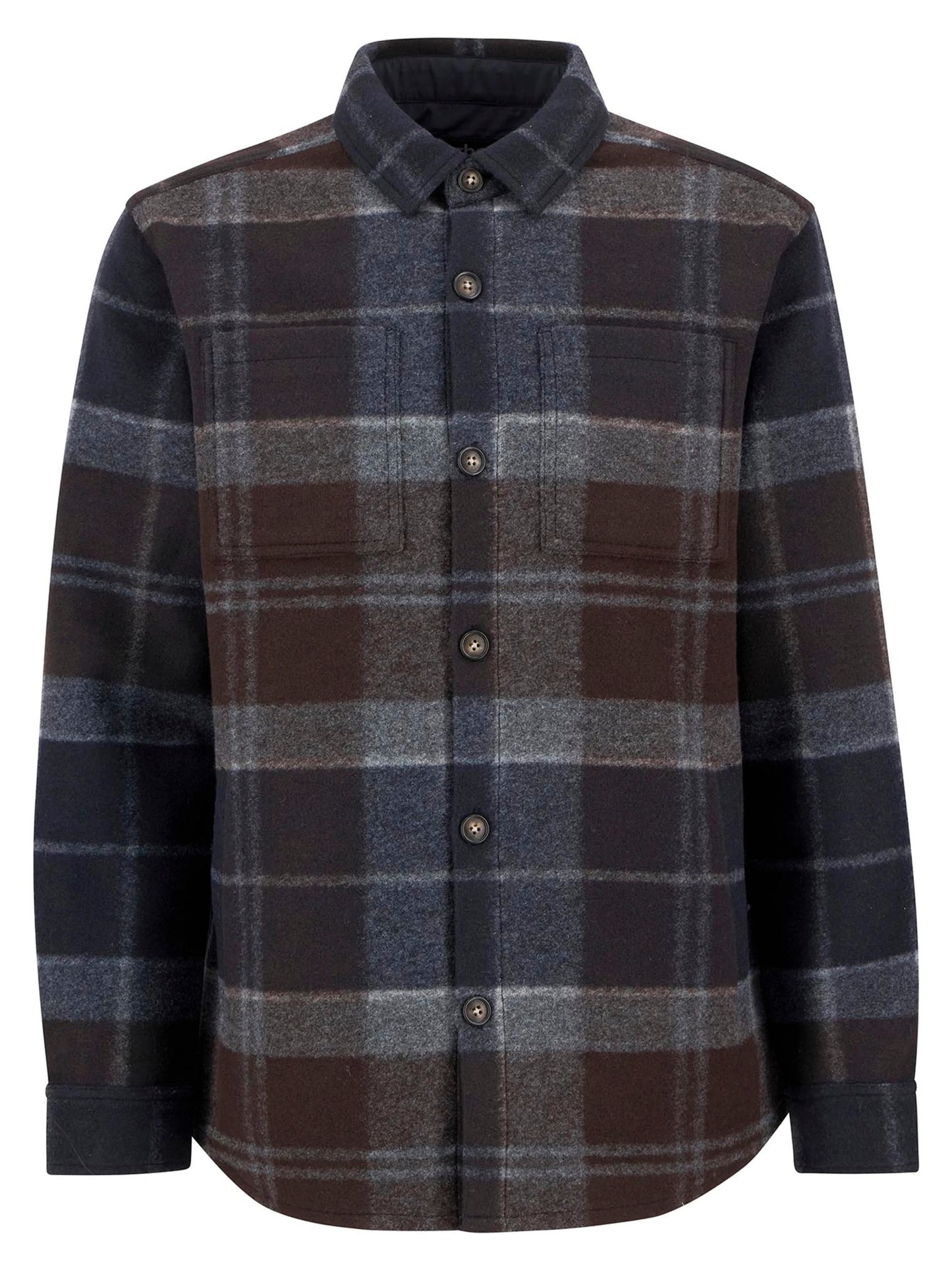 Barbour Chapter Check Tartan Overshirt - MIDNIGHT OAK TARTAN