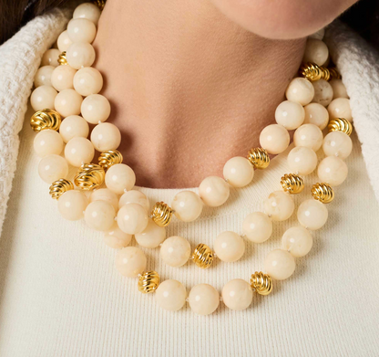 Julie Vos Ravello 5-in-1 Necklace - IVORY
