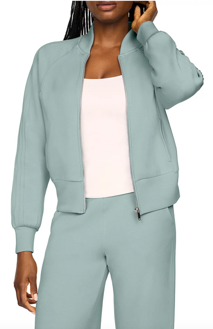 SP AirEssentials Pintuck Track Jacket DEW