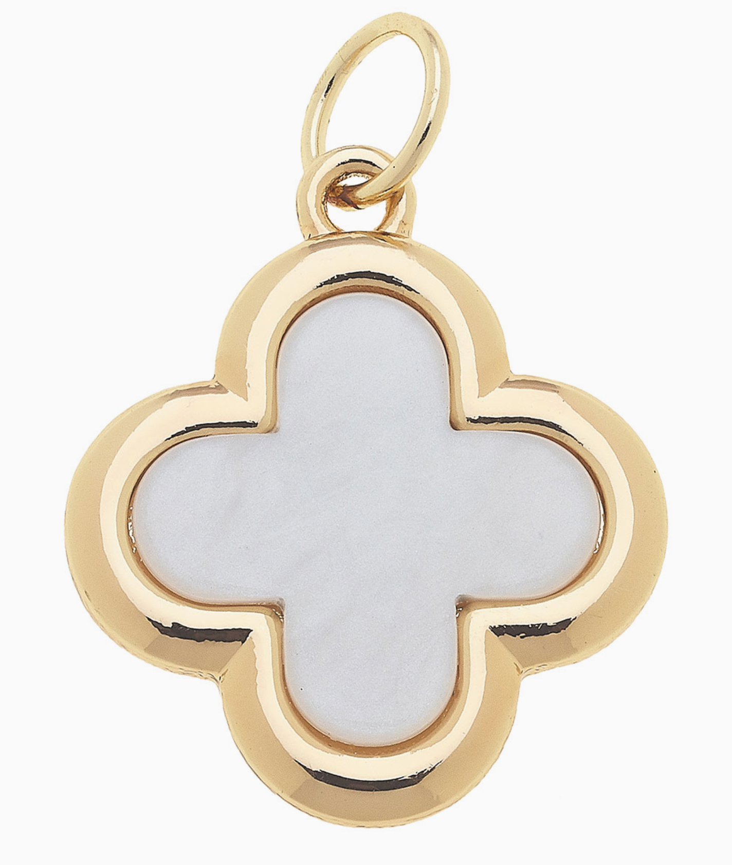 CS Clover Mother of Pearl Charm