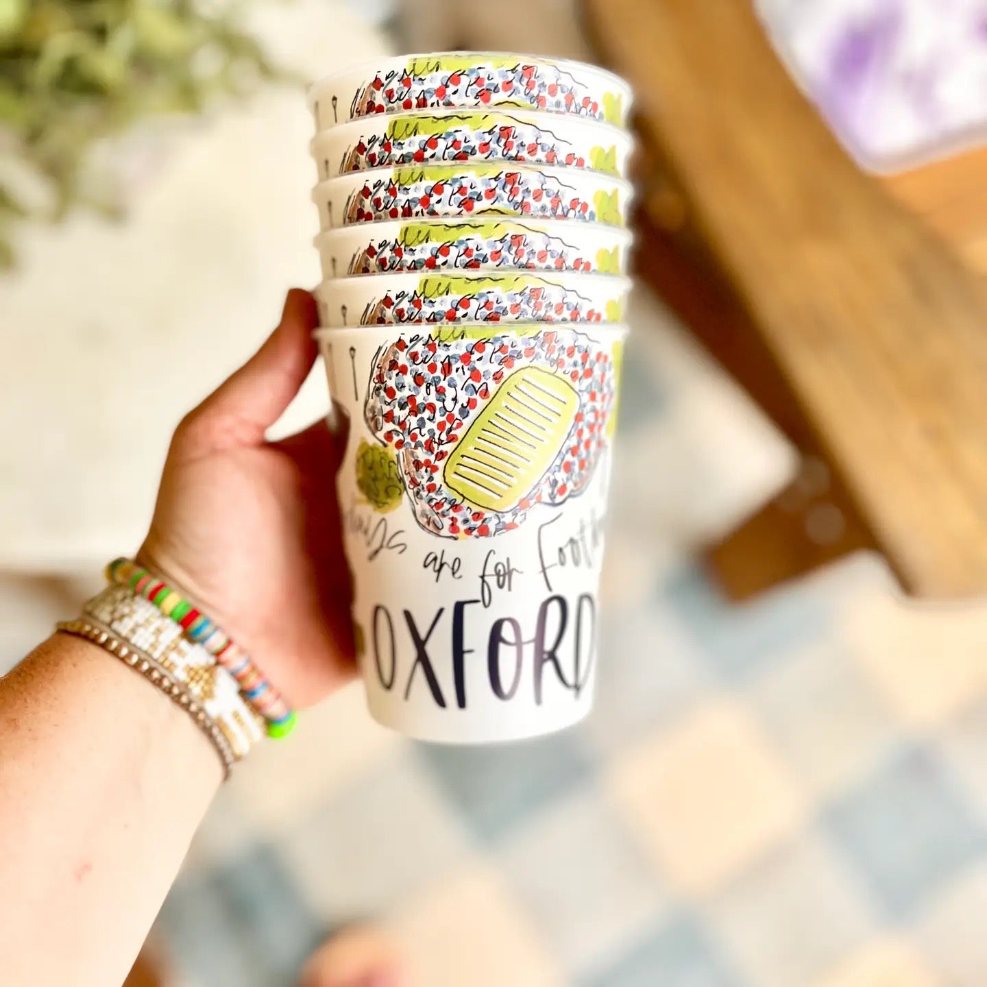 HAPPY by Rachel Reusable Cups OXFORD - 6