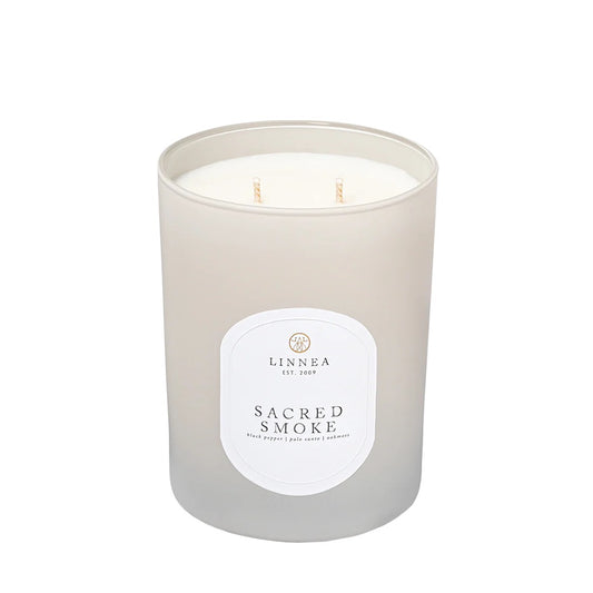 LINNEA Sacred Smoke Large Candle - 11oz