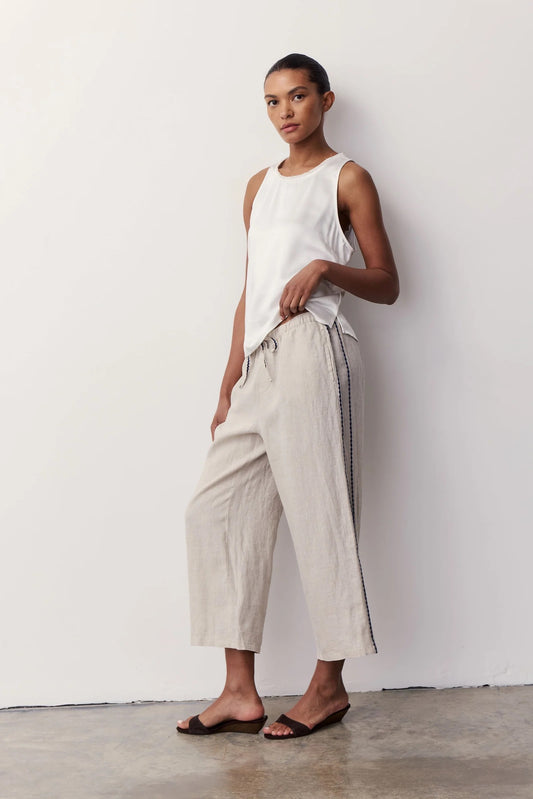 Melissa Nepton Suza Pant - LIGHT BEIGE