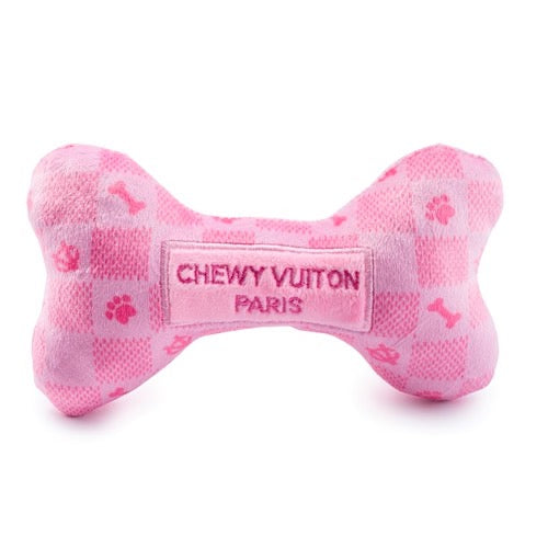 HDD Chewy Vuiton Bone PINK CHECKER - L