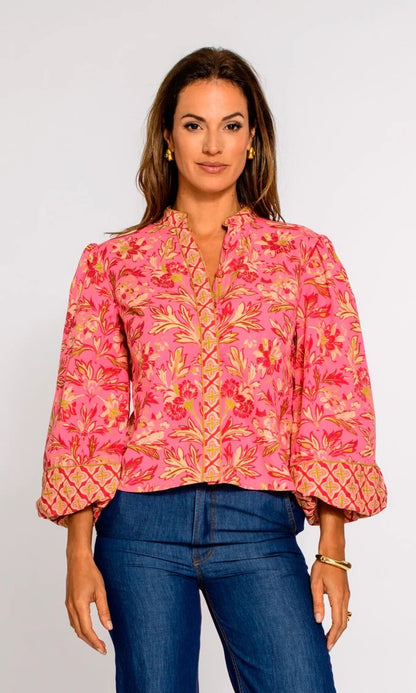 Elizabeth James Emily Top - GRANDEUR CHERRY