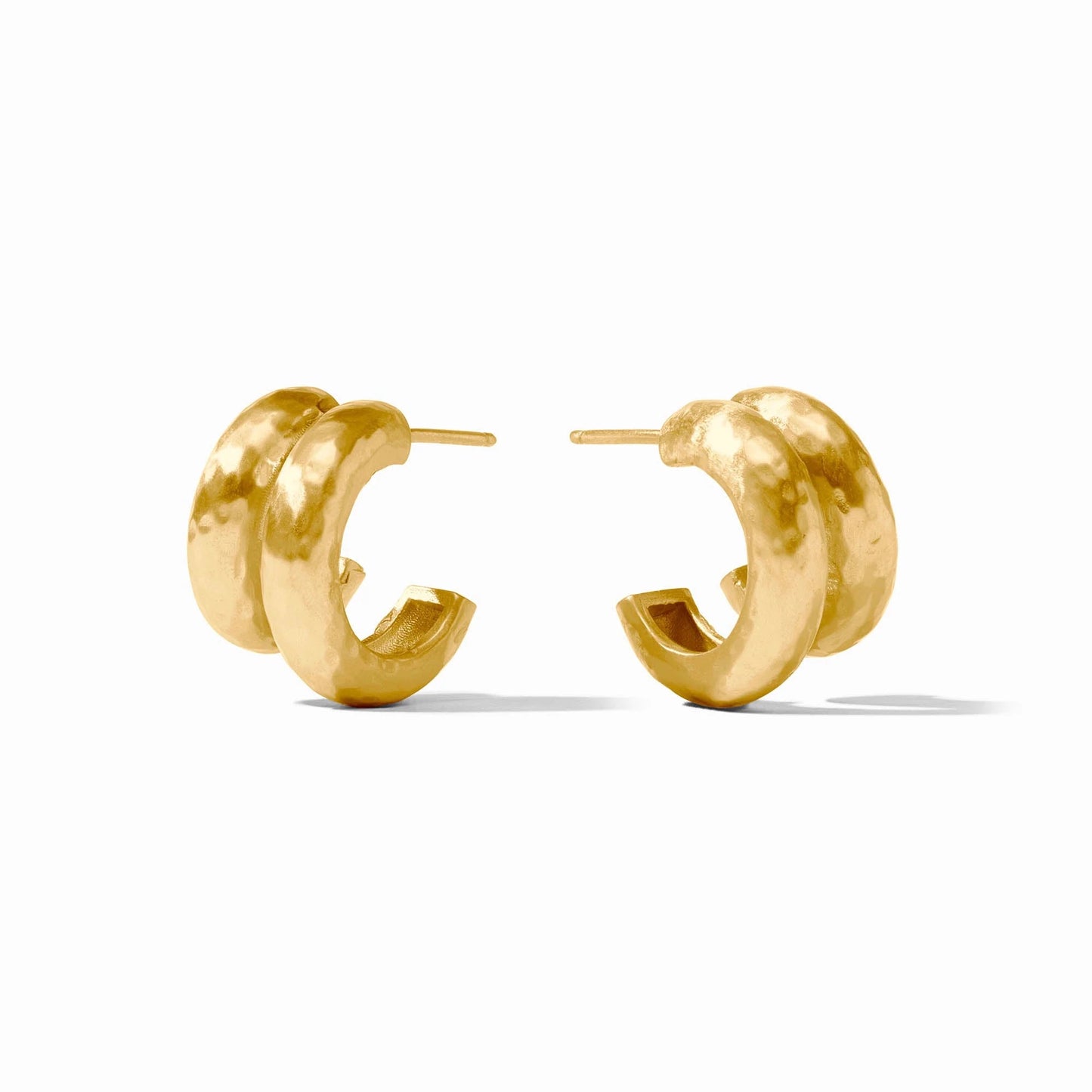 Julie Vos Havana Double Hoop GOLD - OS