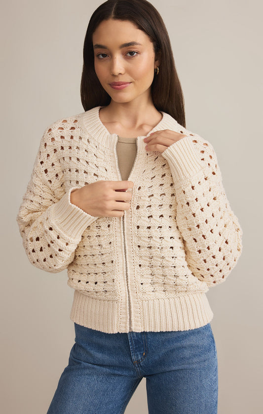 ZS Liam Sweater Jacket SEA SALT