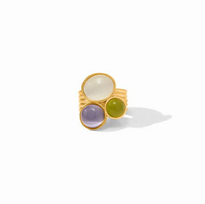Julie Vos Cobblestone Statement Ring - MULTI STONE CAT'S EYE