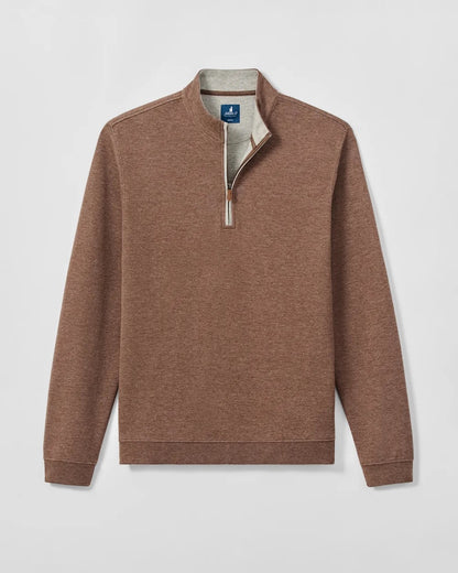 Johnnie-O Sully 1/4 Zip Pullover - GRIZZLY