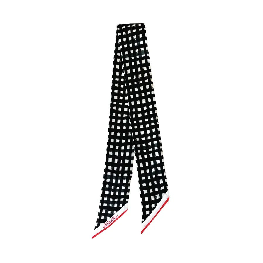 DFA Tailgate Check Twilly BLACK/RED