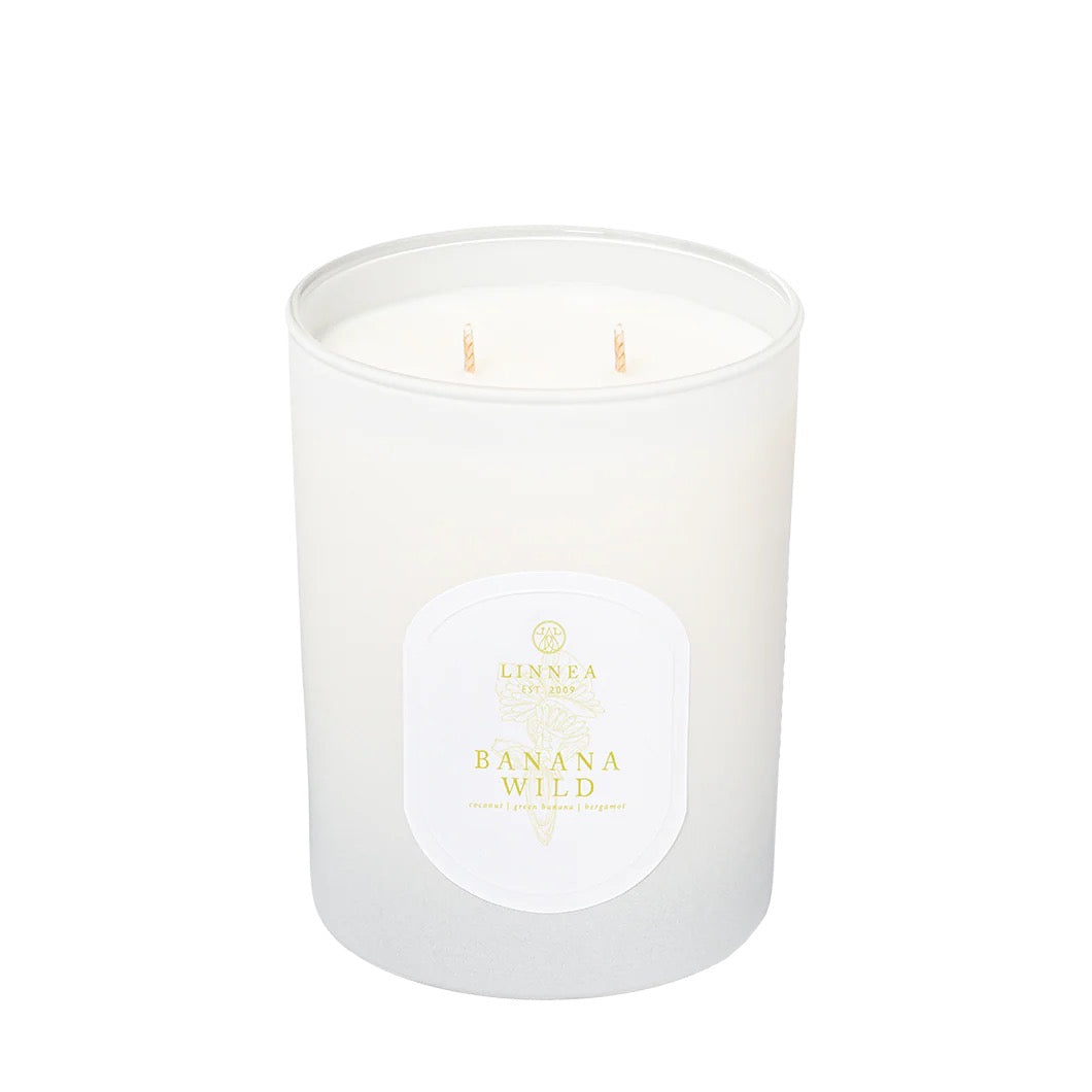 LINNEA Banana Wild Large Candle - 11oz