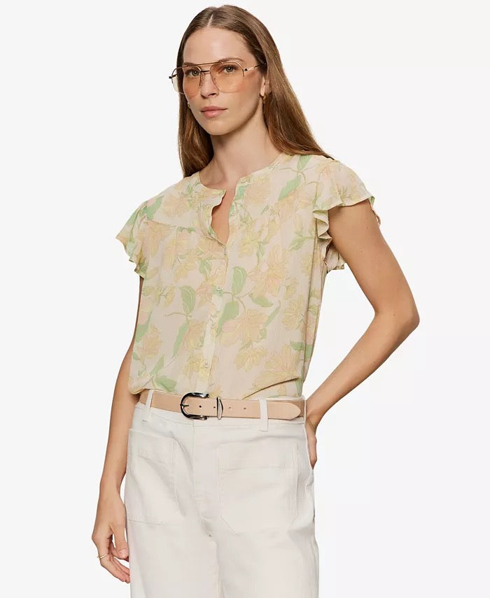 SA Free Spirited Ruffle Top GENTLE LILY