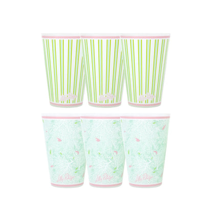 LP Pool Cup Set FANTASTICAL FOR HOME - set of 6