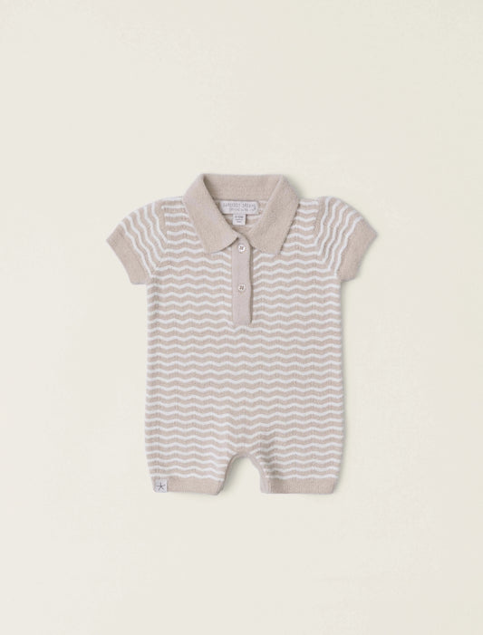 BD CCUL Wavy Baby Onesie STONE/PEARL