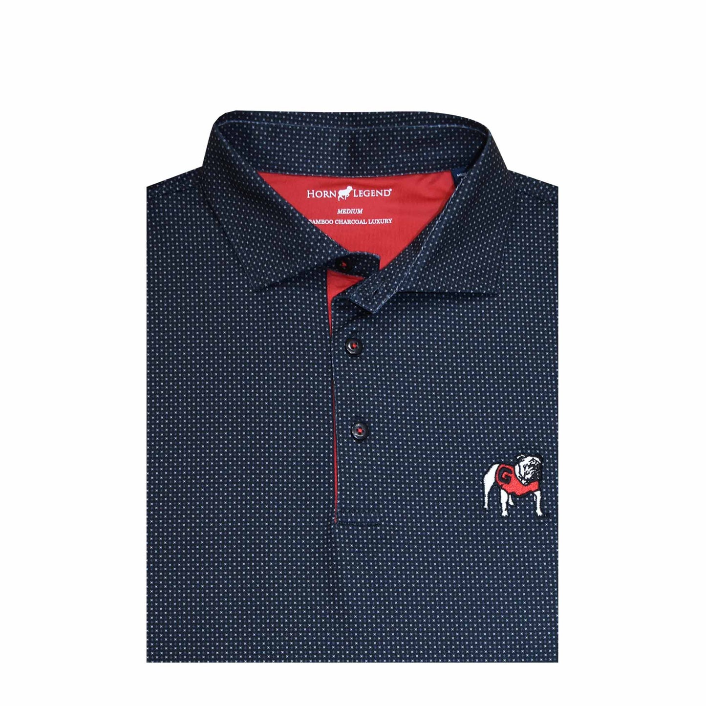 HL xo Print UGA CHARCOAL/RED