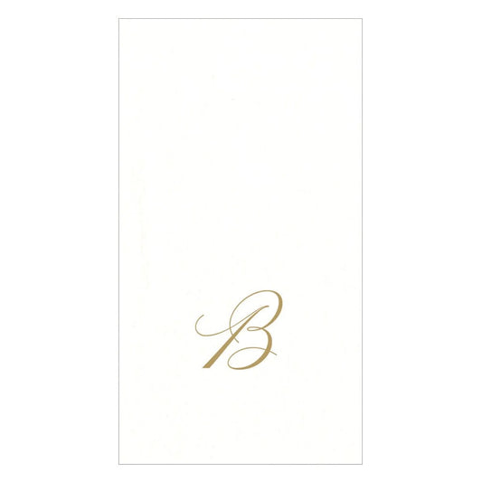 CAS White Pearl-Paper Linen Napkin Airlaid Guest Towel - B