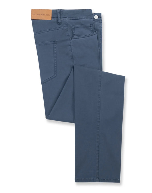 Scott Barber Savannah Twill 5 Pocket Pant - INDIGO
