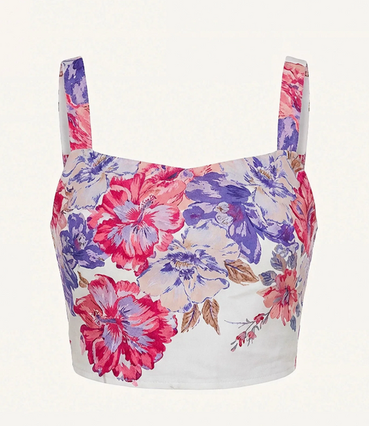 CLE Jenni Top CAMELLIA PRINT
