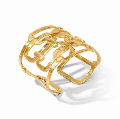Julie Vos Sahara Statement Cuff - GOLD