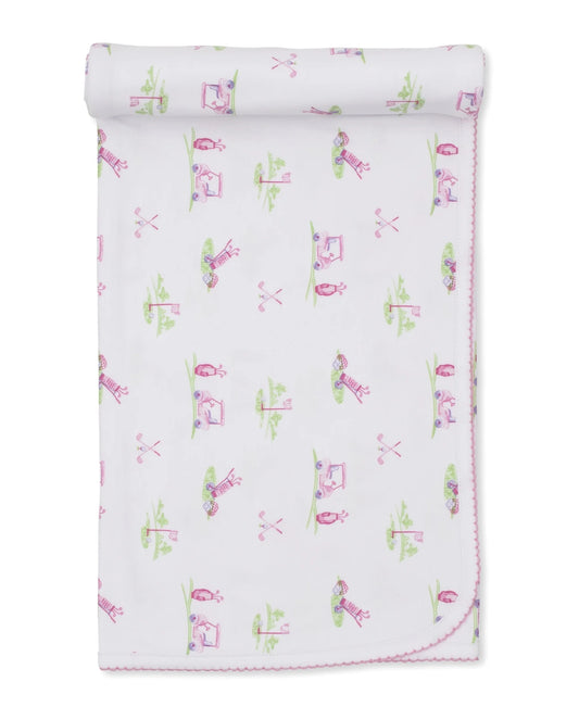 KK Fairway Foursome Blanket LIGHT BLUE