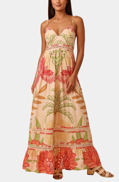 Shore Vanessa Maxi Dress - STITCHWORK HIBISCUS