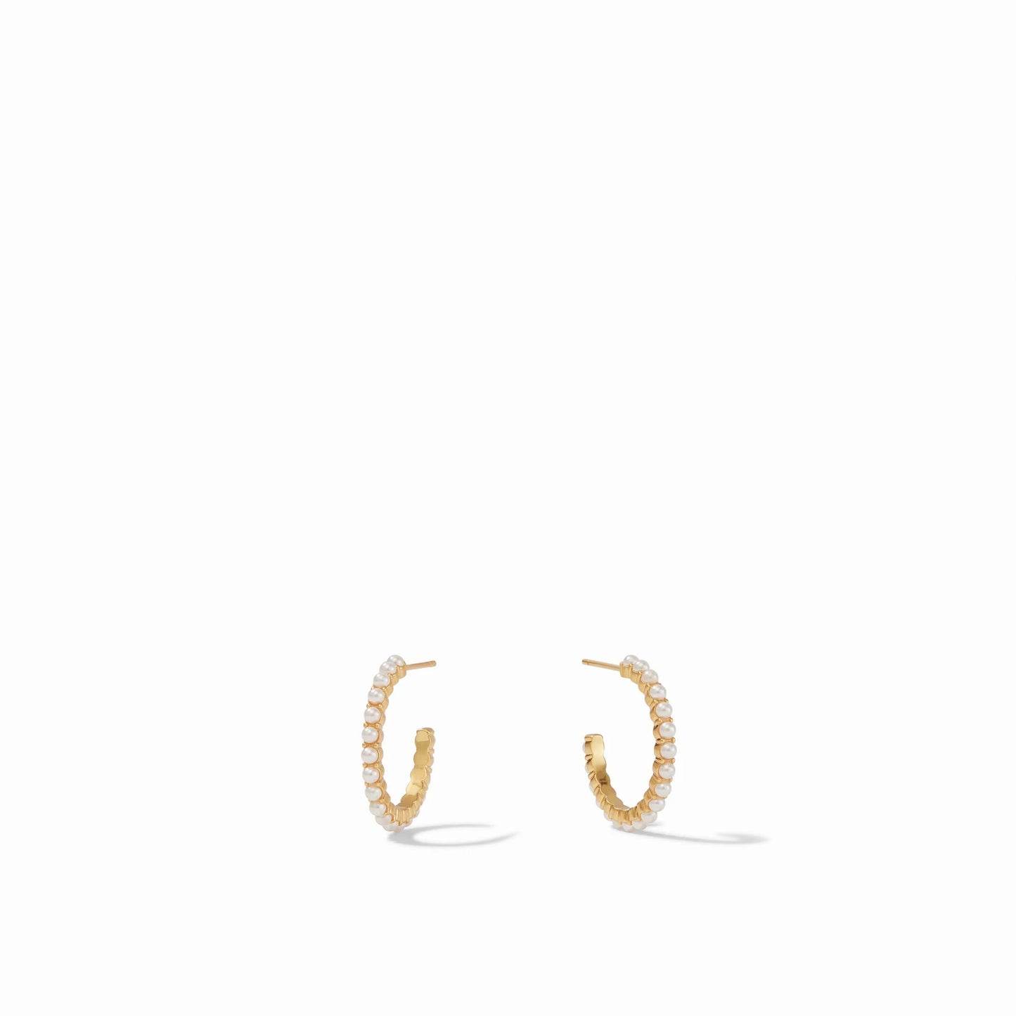 Julie Vos Juliet Hoop GOLD PEARL - S