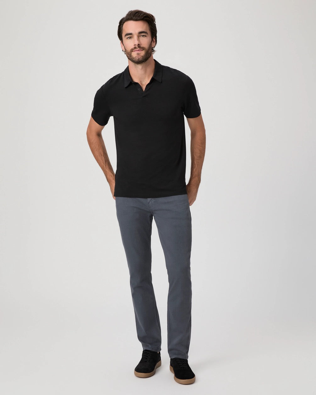 PA Federal Slim Straight Fit Jeans PEWTER STONE