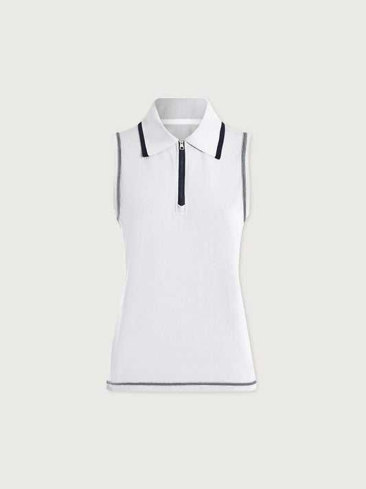 VA Cammie Performance Tank WHITE/BLUE NIGHTS