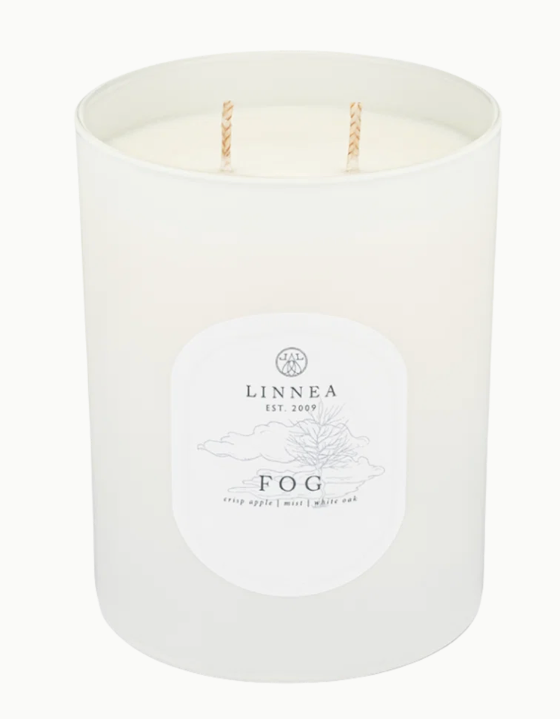 LINNEA Fog Large Candle - 11oz