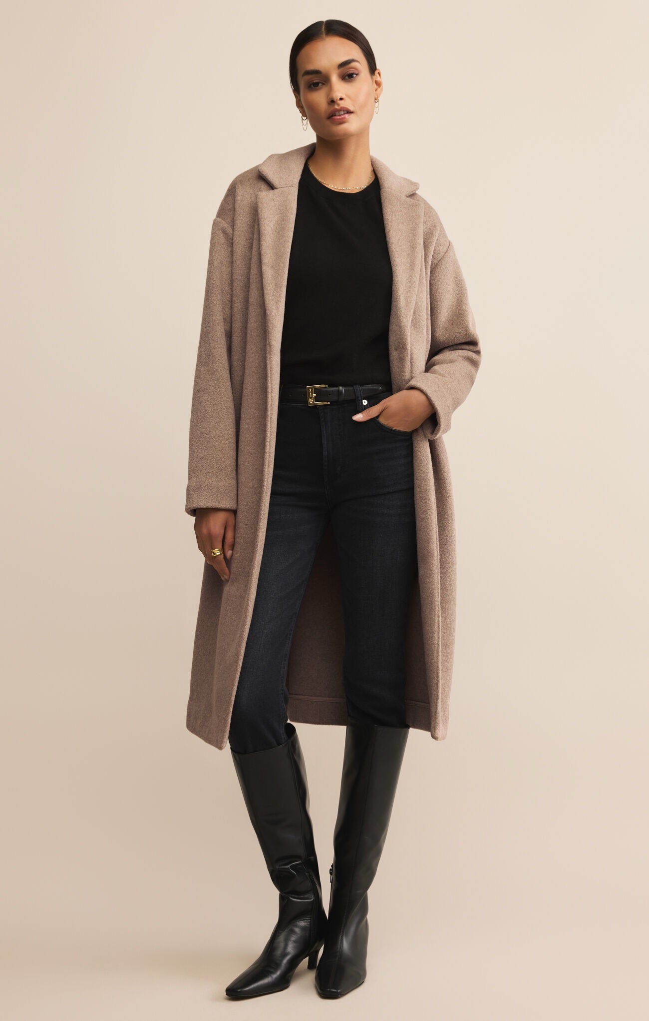 ZS Mason Luxe Coat SMOKEY