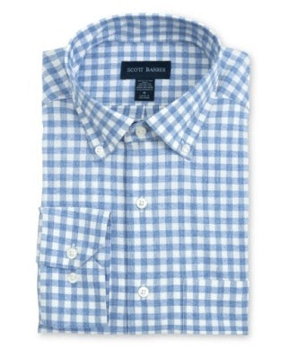 SCB Soft Performance Melange Gingham BLUE