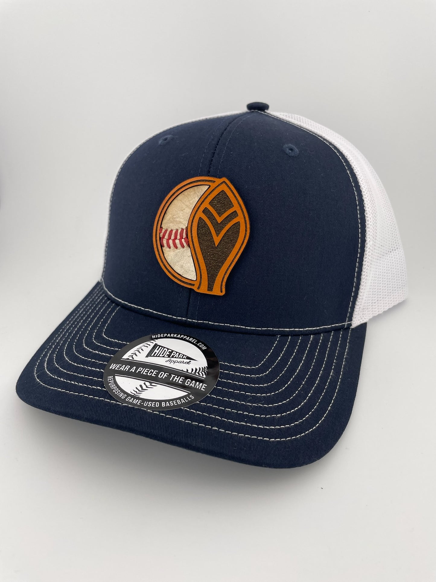 HPA Feather Baseball Hat NAVY/WHITE