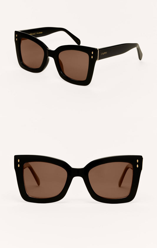 ZS Confidential POLISHED BLACK - BROWN POLARIZED