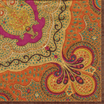 Caspari Jaipur Cocktail Napkin - SPICE