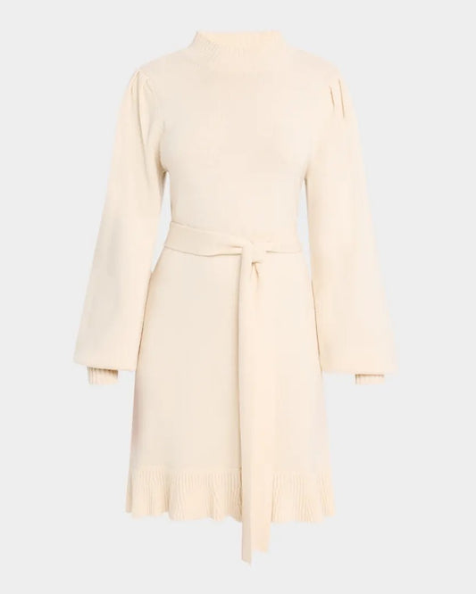 Paige Julita Sweater Dress - LATTE FOAM