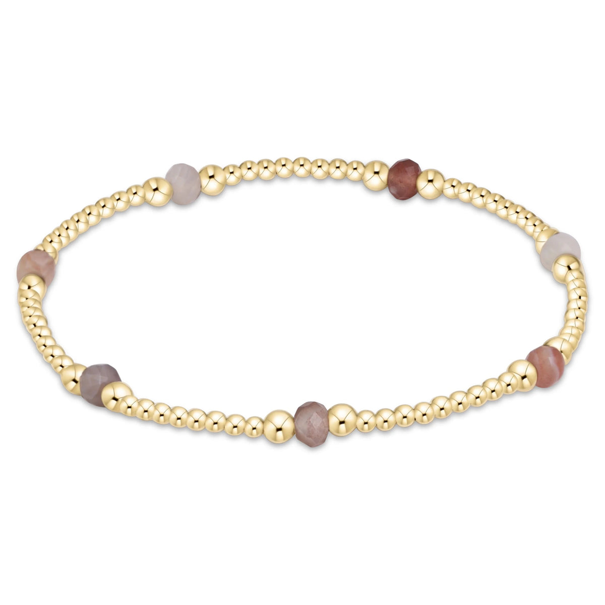 enewton Purpose Gemstone 4mm Bracelet - BOTSWANA AGATE