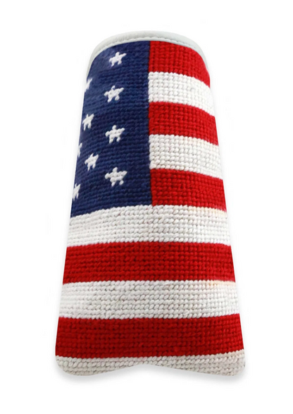 SB Big American Flag Putter Head Cover RWB