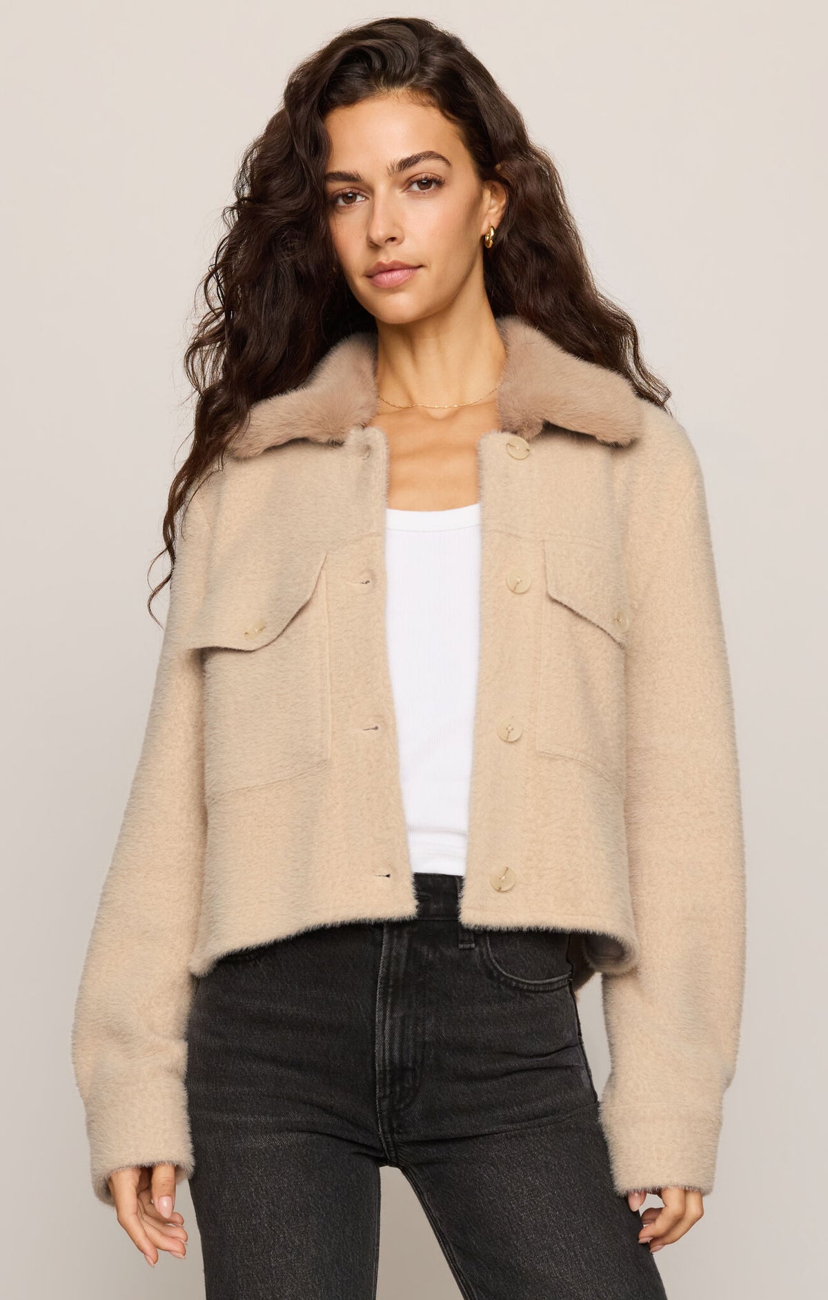 Z Supply Peyton Jacket - SOFT ECRU