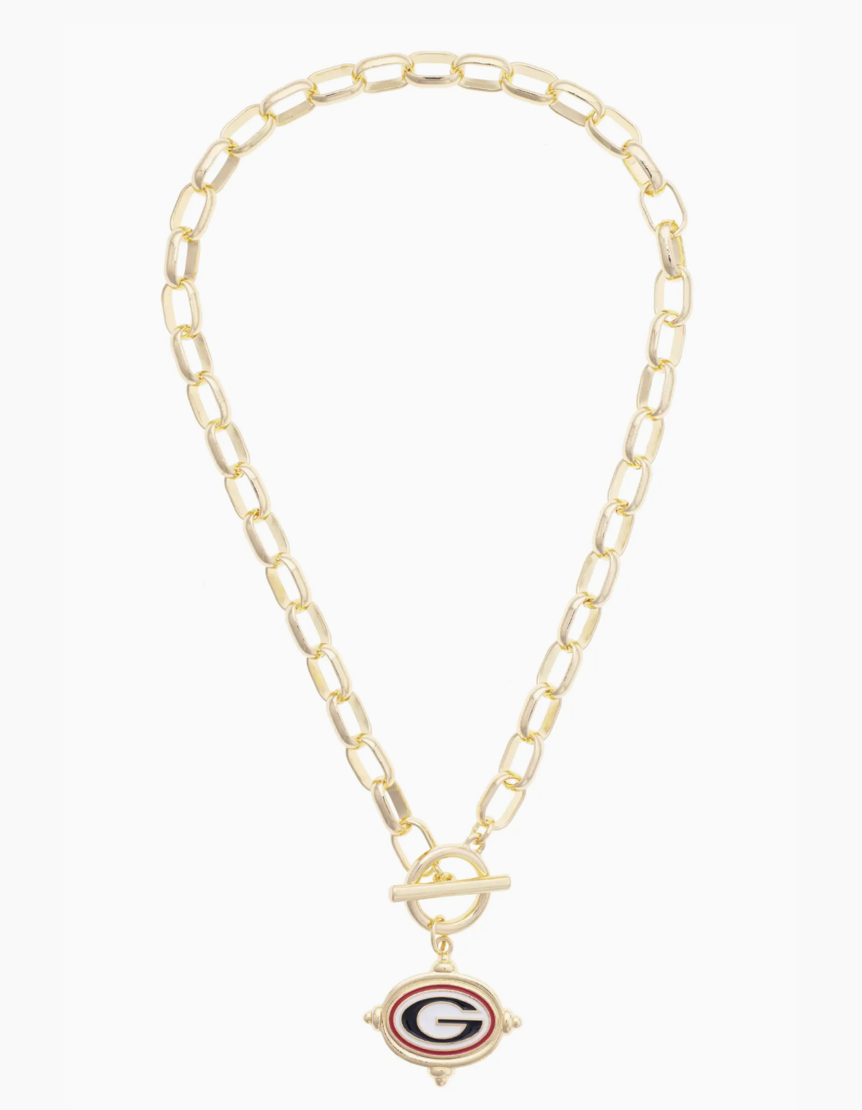 CS Georgia Bulldogs Logo Intaglio Necklace