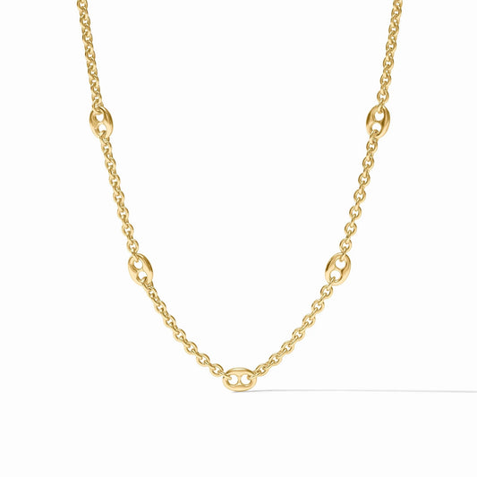Julie Vos Laguna Delicate Station Necklace GOLD - OS