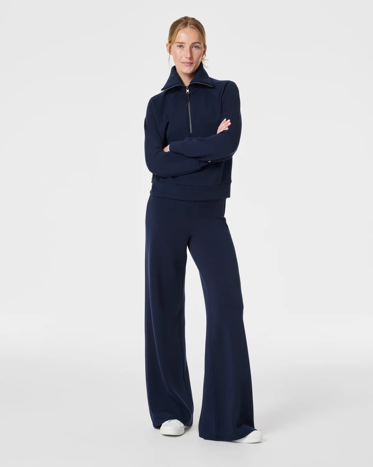 SPANX Wide Leg Pant - TIMELESS NAVY