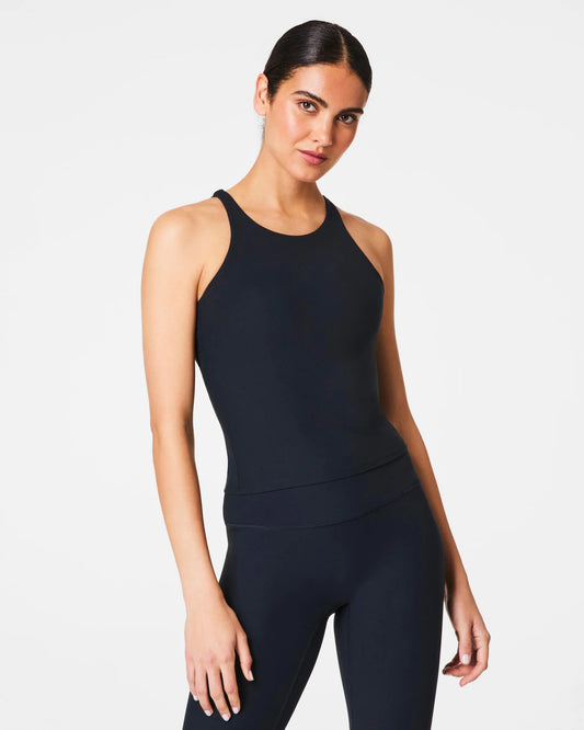 SP OnForm High Neck Shelf Tank VERY BLACK