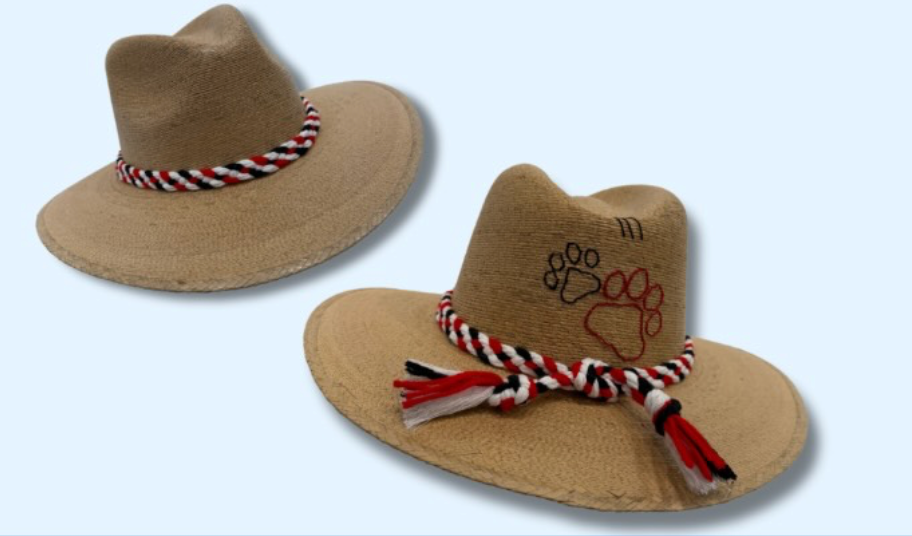 Tipsy Thread Georgia Paw Hat - NATURAL PALM