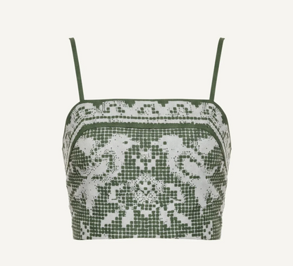 Cleobella Juniper Top - VERDANT FLIGHT