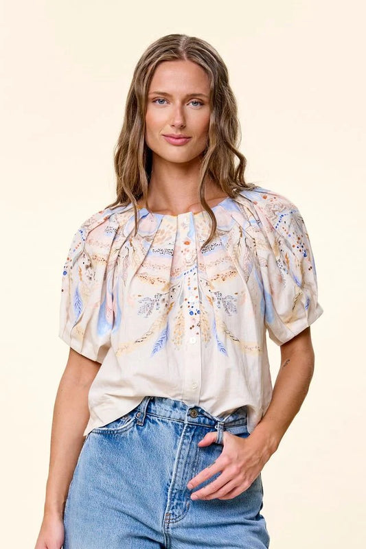 Cleobella Salome Top - GOLETA PRINT